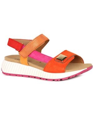 Gabor Gifted Wedge Heel Sandals - Pink