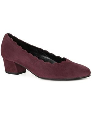 Gabor Gigi Court Shoes - Purple
