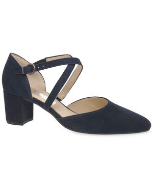 Gabor Gisele Open Court Shoes - Blue