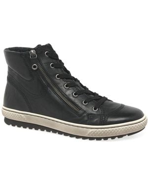 Gabor Bulner Casual Ankle Boots - Black