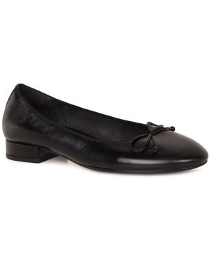 Gabor Honour Ballet Court Shoes - Black