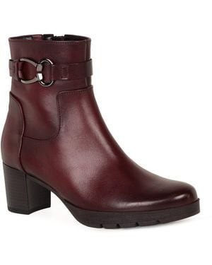 Gabor Emilia Ankle Boots - Brown