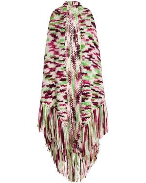 Gabriela Hearst Lauren Knit Wrap - White