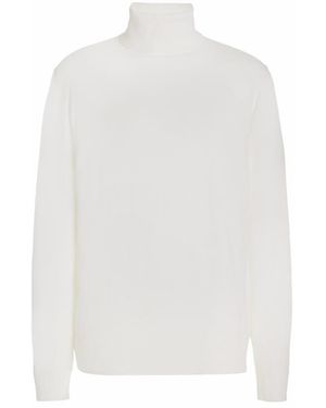 Gabriela Hearst Jermaine Knit Turtleneck - White
