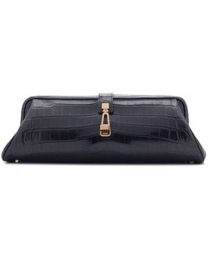 Gabriela Hearst Paola Clutch - Blue