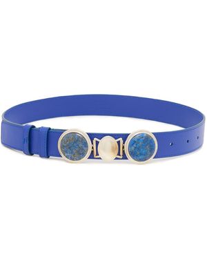 Gabriela Hearst Grange Stone Belt - Blue