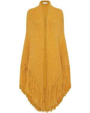 Gabriela Hearst Lauren Knit Wrap - Orange