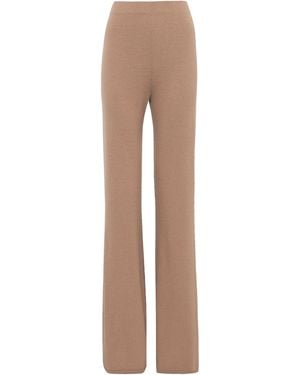 Gabriela Hearst Kaulike Knit Trousers - Natural