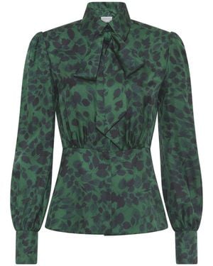 Gabriela Hearst Maisie Top - Green
