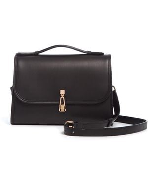 Gabriela Hearst Medium Leonora Flap Bag - Black