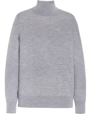 Gabriela Hearst Jermaine Knit Turtleneck - Grey