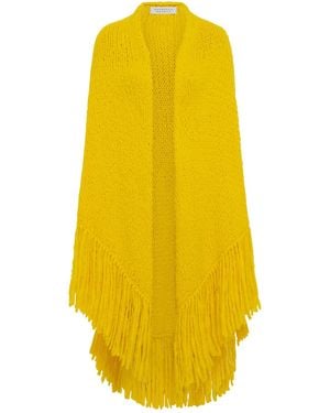 Gabriela Hearst Lauren Knit Wrap - Yellow