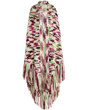 Gabriela Hearst Lauren Knit Wrap - White