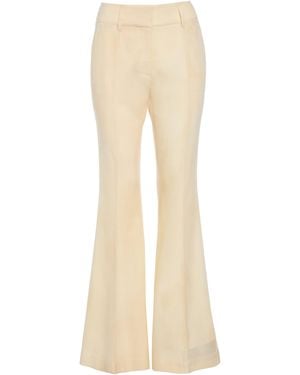 Gabriela Hearst Rhein Flare Pant - Natural