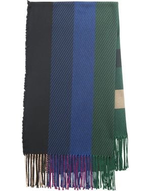 Gabriela Hearst Halo Plaid Blanket - Blue