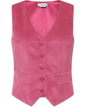 Gabriela Hearst Coleridge Vest - Pink