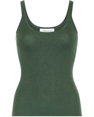 Gabriela Hearst Cinxia Knit Tank Top - Green