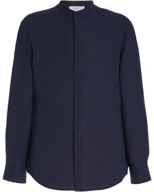 Gabriela Hearst Ollie Shirt - Blue
