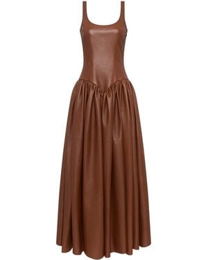 Gabriela Hearst Isai Maxi Dress - Brown