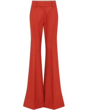 Gabriela Hearst Rhein Flare Pant - Red