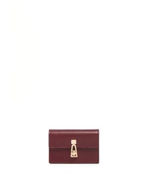 Gabriela Hearst Concertina Card Wallet - Red