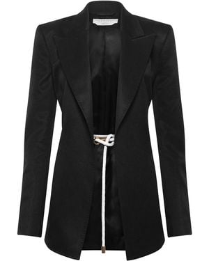 Gabriela Hearst Epona Rope Blazer - Black