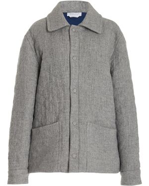 Gabriela Hearst Skye Paddock Jacket - Grey