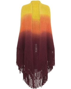 Gabriela Hearst Lauren Knit Wrap - Purple
