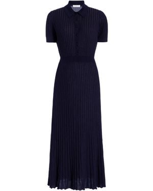 Gabriela Hearst Amor Knit Midi Dress - Blue