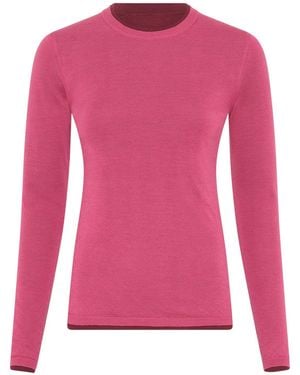 Gabriela Hearst Leif Reversible Knit Jumper - Pink
