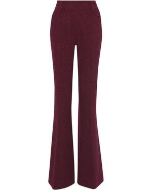 Gabriela Hearst Rhein Flare Pant - Red