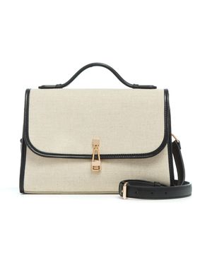 Gabriela Hearst Medium Leonora Flap Bag - Natural