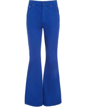 Gabriela Hearst Willa Bootcut Jean - Blue