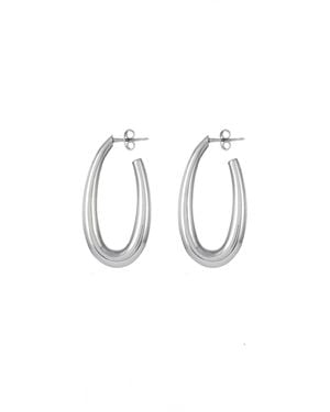 Gabriela Hearst Large Drop Earrings - Blue