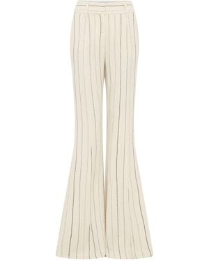 Gabriela Hearst Rhein Flare Pant - White