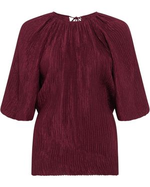 Gabriela Hearst Nula Top - Red