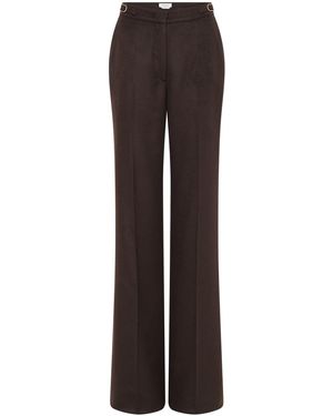 Gabriela Hearst Vesta Flare Pant - Brown