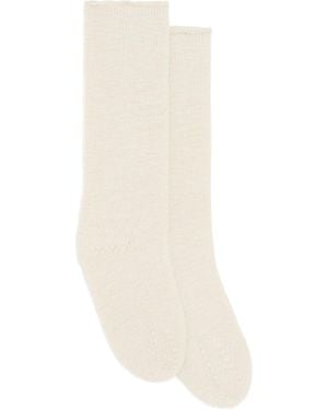 Gabriela Hearst Nikola Knit Socks - White