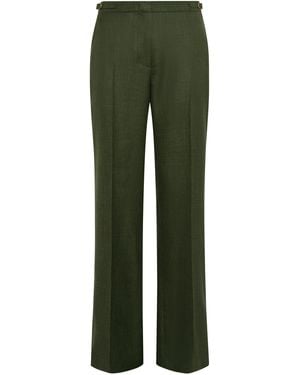Gabriela Hearst Vesta Flare Pant - Green