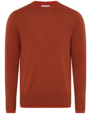 Gabriela Hearst Wells Reversible Knit Jumper - Red