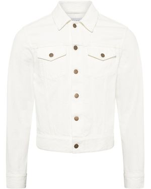 Gabriela Hearst Barry Trucker Jacket - Natural