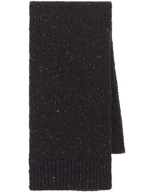 Gabriela Hearst Fokestone Knit Scarf - Black