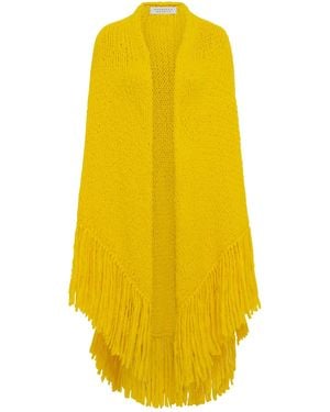 Gabriela Hearst Lauren Knit Wrap - Yellow