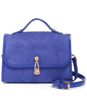 Gabriela Hearst Small Leonora Flap Bag - Purple