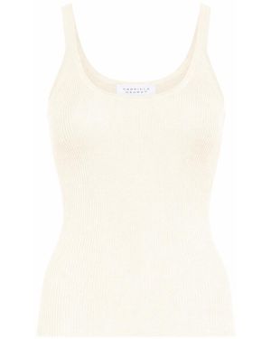 Gabriela Hearst Cinxia Knit Tank Top - White
