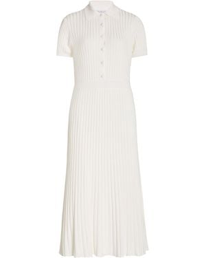 Gabriela Hearst Amor Knit Midi Dress - White