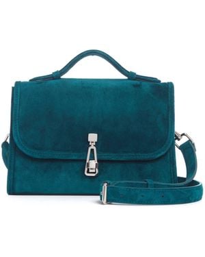 Gabriela Hearst Small Leonora Flap Bag - Blue