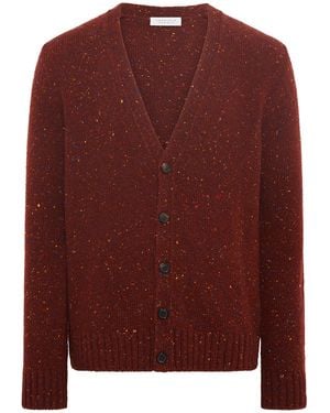 Gabriela Hearst Ailis Knit Cardigan - Red