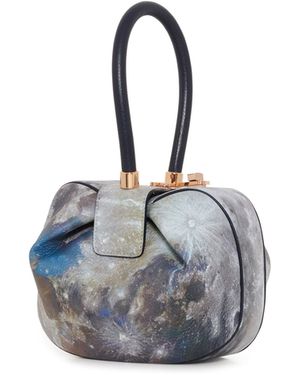 Gabriela Hearst Demi Moon Bag - Blue
