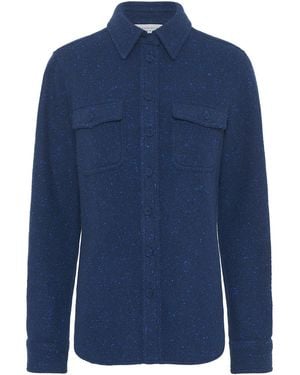 Gabriela Hearst John Austin Shirt - Blue